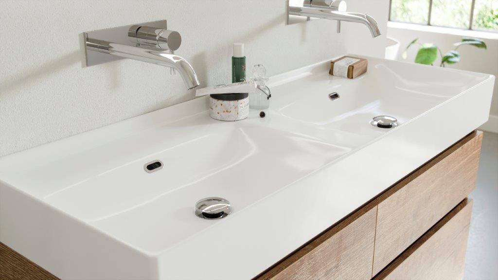Primabad Coast badmeubelset 120 cm met spiegel