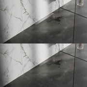 BRAUER Douchegoot met multifunctioneel rooster en flens voor wandmontage - DR-MRFW50NG