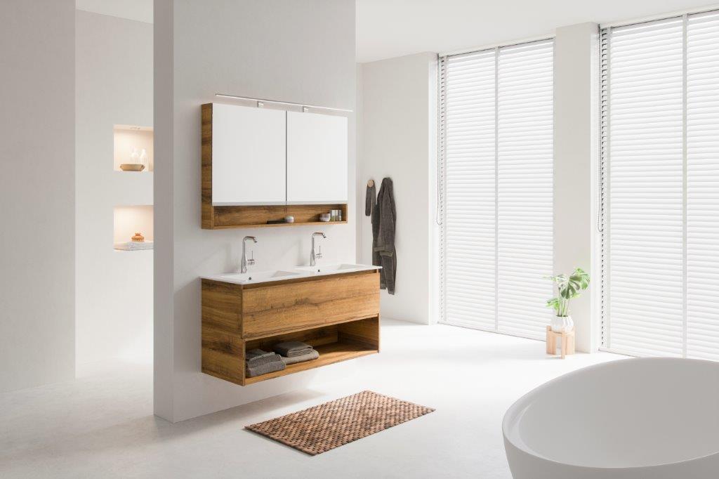 Primabad Dawn badmeubelset 100 cm met spiegel