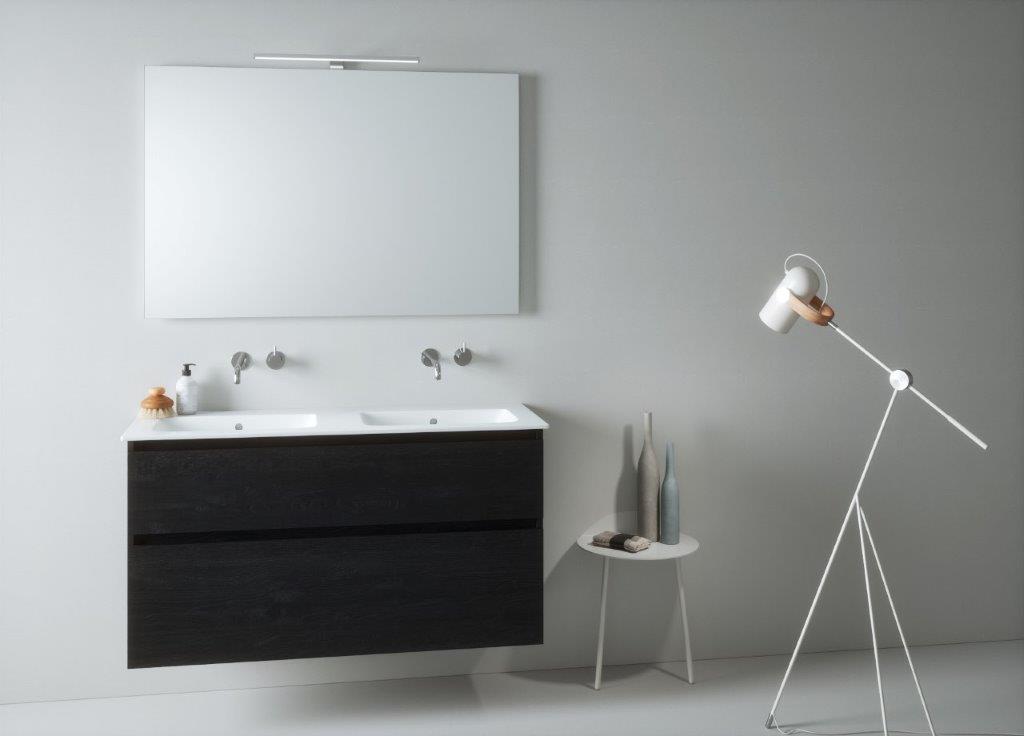 Primabad Dawn badmeubelset 120 cm met spiegelkast