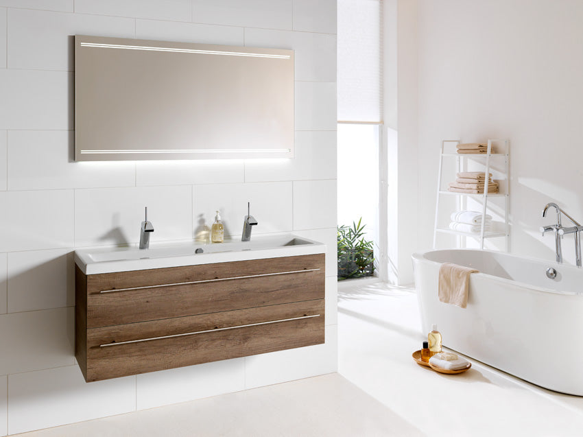 Primabad Get Up badmeubelset 120 cm met spiegelkast