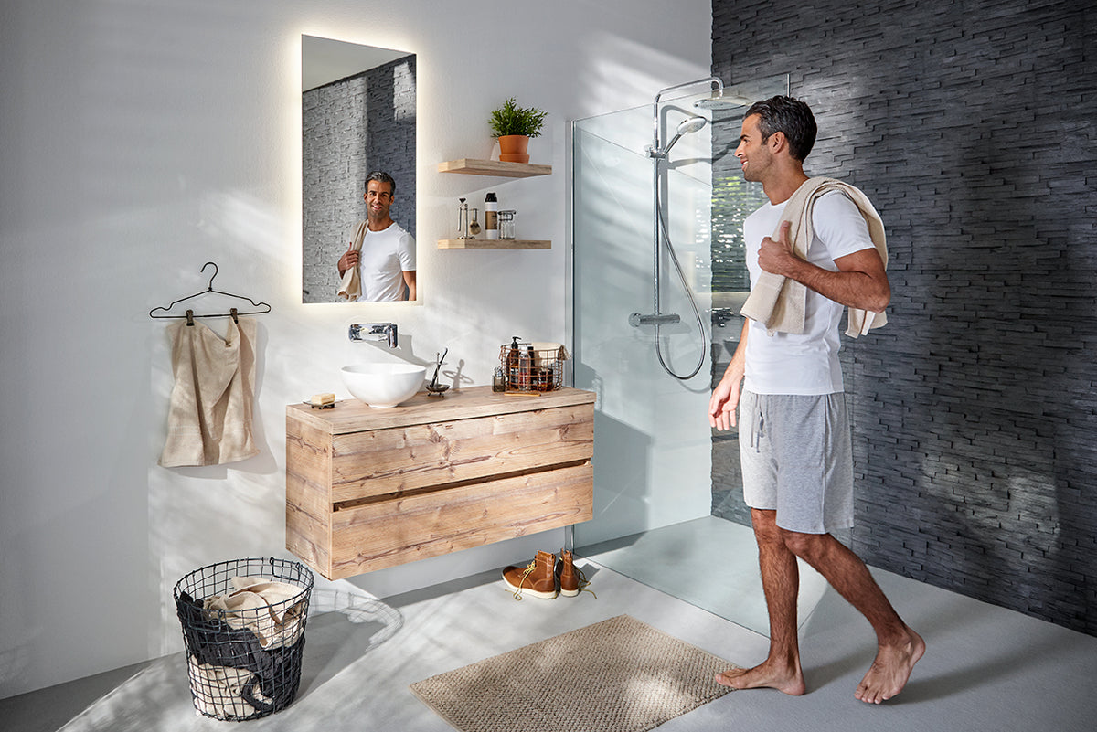 Primabad Get Up badmeubelset 120 cm met spiegelkast