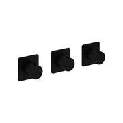 Hotbath Gal GL7067EXT afbouwdeel voor inbouwthermostaat met 2 stopkranen