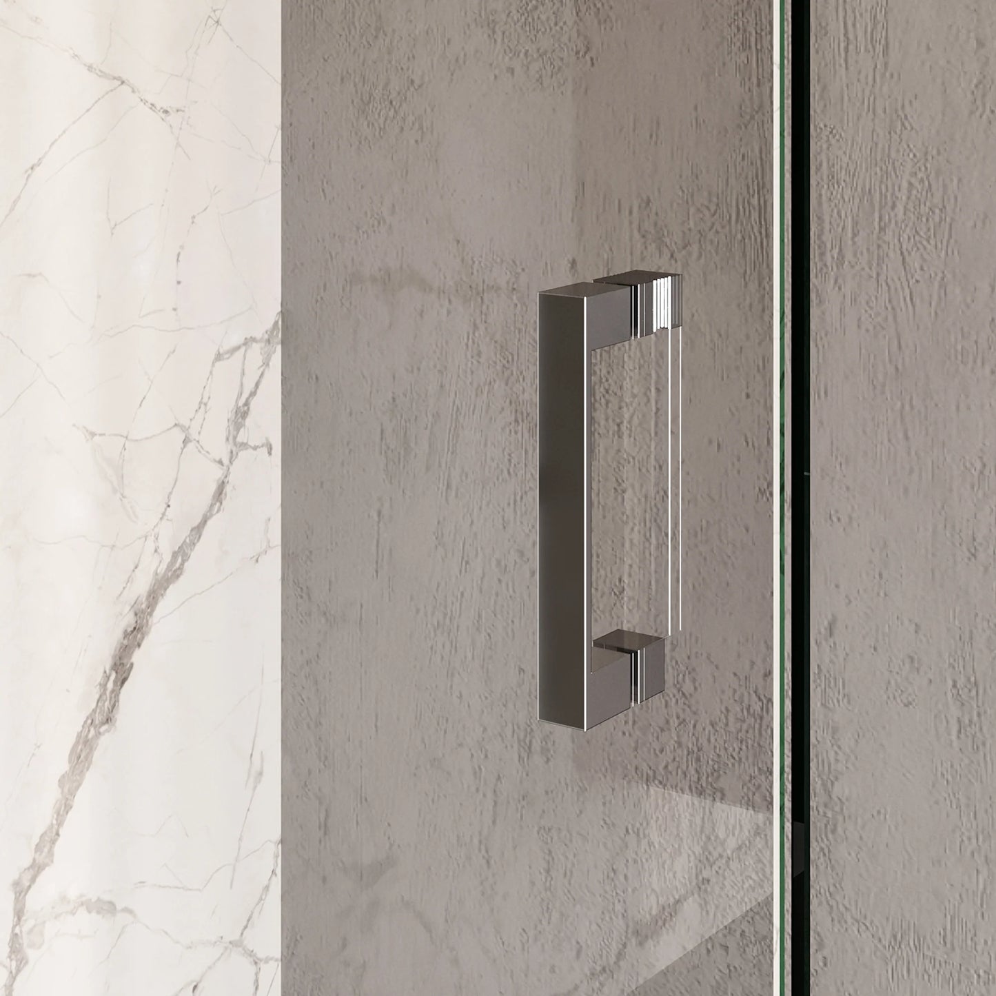 BRAUER Void nisdeur 2-delig omkeerbaar met draaideur 60 aan glas
