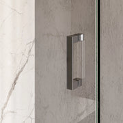 BRAUER Void nisdeur 2-delig omkeerbaar met draaideur 60 aan glas