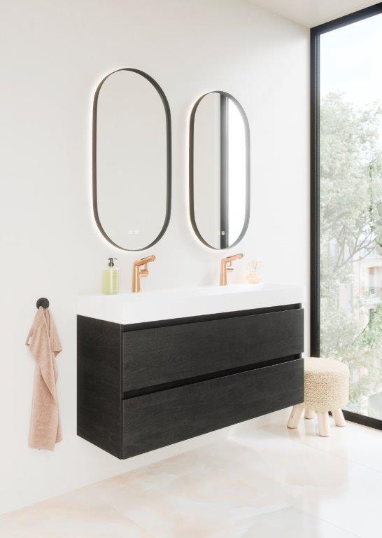 Primabad Get Up badmeubelset 120 cm met spiegelkast