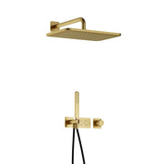 Hotbath Gal Complete thermostatische douche InBouw Set Gal met 2 pushbuttons met GL106 - IBS41BBP5