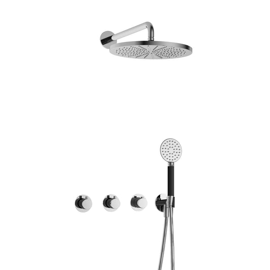 Hotbath Cobber IBS Cobber 70 2 stopkranen Ronde hand en M106