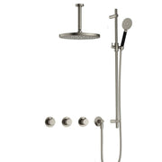 Hotbath Cobber X IBS CX7067 AB ronde handdouche plafondbuis
