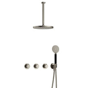 Hotbath Cobber X IBS CX7067 AB ronde handdouche plafondbuis
