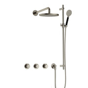 Hotbath Cobber X Inbouw Doucheset IBSX70 met ronde handdouche en glijstang