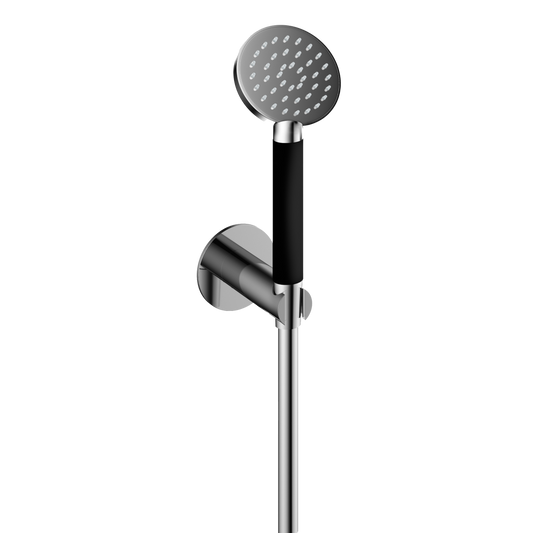 Hotbath Cobber M444 handdoucheset met ronde handdouche, wandhouder en doucheslang 150 cm
