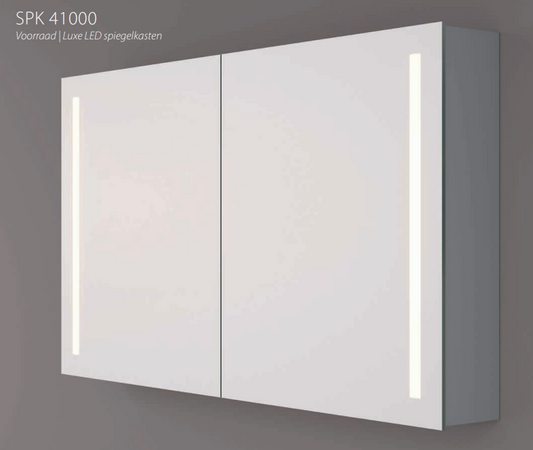 HIPP Design Luxe spiegelkast met verticale LED banen | SPK 41000