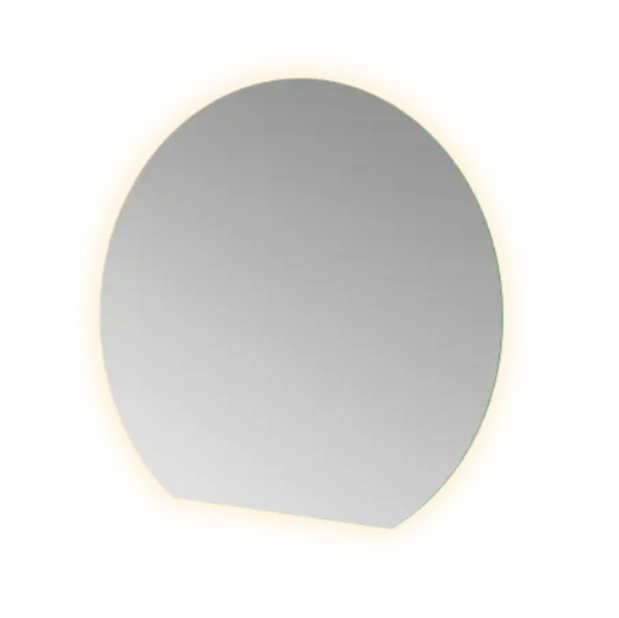 Hotbath Spiegel unframed sunset incl direct & indirect LED, spiegelverwarming, color changing, dimbaar, dottless, met afstandsbediening