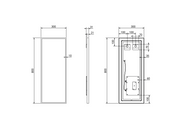 Hotbath Spiegel in aluminium frame / Square incl direct & indirect LED, color changing, dimbaar, dottless, met afstandsbediening