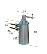 Hotbath Zeepdispenser wandmodel