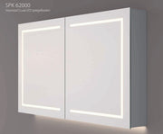 HIPP Design Luxe spiegelkast met LED baan rondom en indirecte LED verlichting onder | SPK 62000