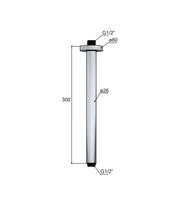 Hotbath Mate Plafondbuis Rond