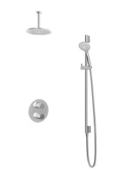 Hotbath Cobber IBS20A Inbouw Doucheset – 2-weg omstel, 3-standen handdouche, 15 cm plafondbuis en glijstang