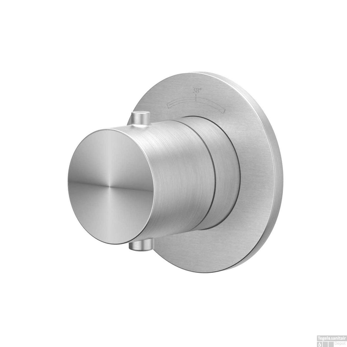 IVY Concord Afbouwdeel inbouwstopkraan symmetry met rond rozet - 6903201