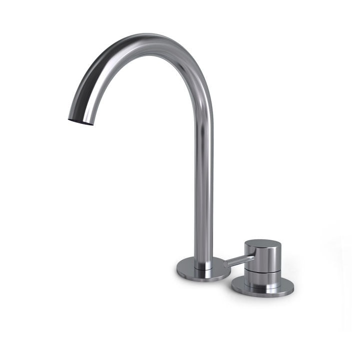 Hotbath Buddy Wastafelmengkraan 2 gats Hoog model