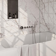 BRAUER Edition Carving inbouw badkraan sets met uitloop - 5-CE-093
