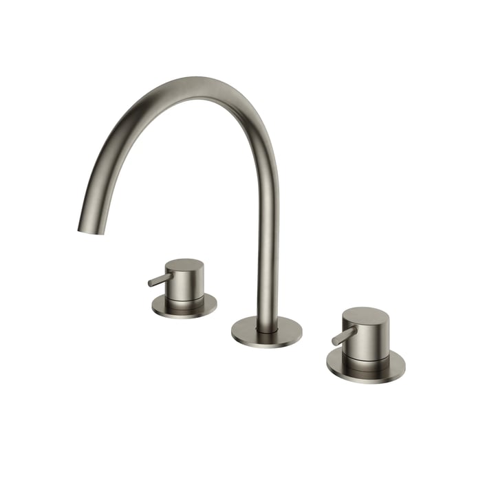 Hotbath Cobber CB033 wastafelkraan - geborsteld nikkel