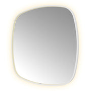 Hotbath Spiegel in aluminium frame / contour incl direct & indirect LED, spiegelverwarming, color changing, dimbaar, dottless, met afstandsbediening