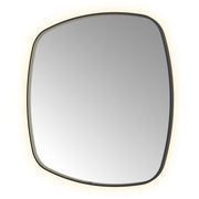 Hotbath Spiegel in aluminium frame / contour incl direct & indirect LED, spiegelverwarming, color changing, dimbaar, dottless, met afstandsbediening