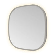 Hotbath Spiegel in aluminium frame / contour incl indirect LED, color changing, dimbaar, dottless, met afstandsbediening