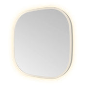 Hotbath Spiegel in aluminium frame / contour incl indirect LED, color changing, dimbaar, dottless, met afstandsbediening