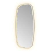 Hotbath Spiegel in aluminium frame / contour incl direct & indirect LED, spiegelverwarming, color changing, dimbaar, dottless, met afstandsbediening
