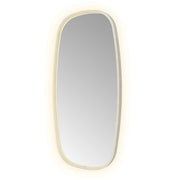 Hotbath Spiegel in aluminium frame / contour incl direct & indirect LED, spiegelverwarming, color changing, dimbaar, dottless, met afstandsbediening