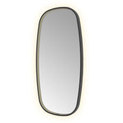 Hotbath Spiegel in aluminium frame / contour incl direct & indirect LED, spiegelverwarming, color changing, dimbaar, dottless, met afstandsbediening