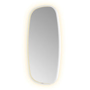 Hotbath Spiegel in aluminium frame / contour incl direct & indirect LED, spiegelverwarming, color changing, dimbaar, dottless, met afstandsbediening