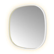 Hotbath Spiegel in aluminium frame / contour incl direct & indirect LED, spiegelverwarming, color changing, dimbaar, dottless, met afstandsbediening