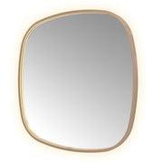 Hotbath Spiegel in aluminium frame / contour incl direct & indirect LED, spiegelverwarming, color changing, dimbaar, dottless, met afstandsbediening