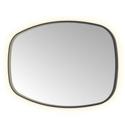 Hotbath Spiegel in aluminium frame / contour incl direct & indirect LED, spiegelverwarming, color changing, dimbaar, dottless, met afstandsbediening