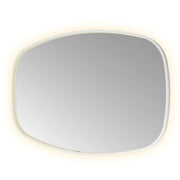 Hotbath Spiegel in aluminium frame / contour incl direct & indirect LED, spiegelverwarming, color changing, dimbaar, dottless, met afstandsbediening
