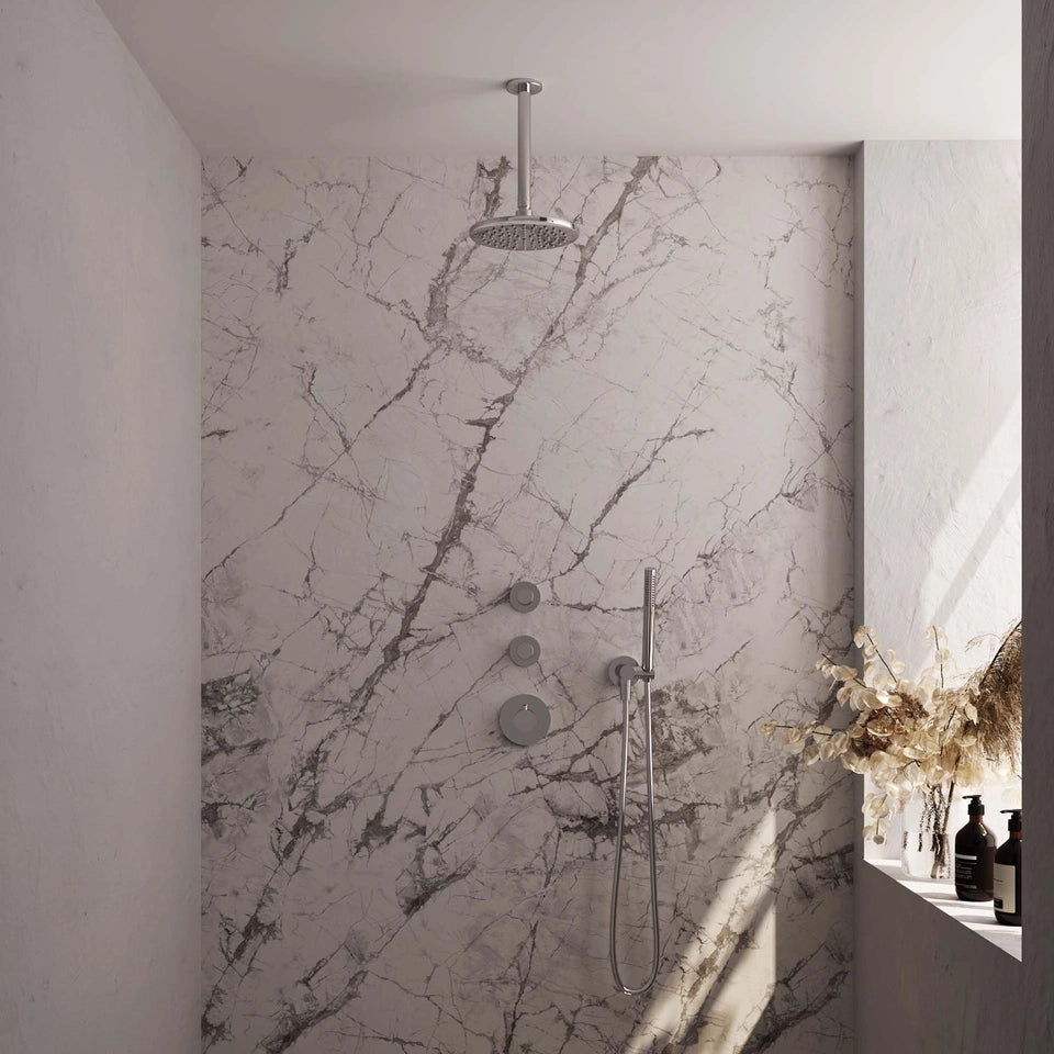 BRAUER Edition Luxe inbouw douchesets met plafonddouche
