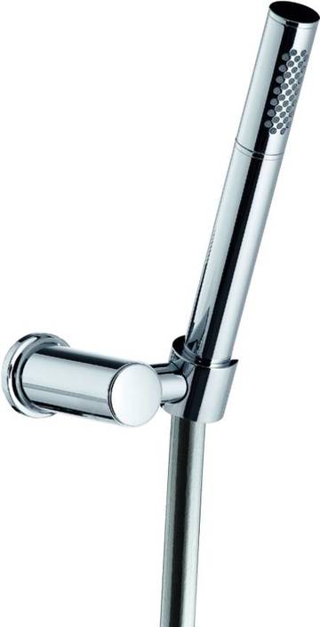 Hotbath Mate Wandsteun verstelbaar (M505) met Argenta doucheslang 1 mtr en handdouche (M351)