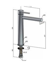 Hotbath Buddy Wastafelmengkraan hoog model