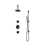 Hotbath Cobber IBS20 Inbouw Doucheset – 2 stopkranen, hoofddouche en glijstang - diverse afmetingen