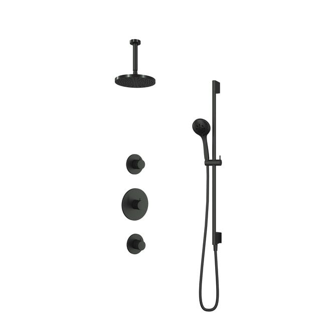 Hotbath Cobber IBS20 Inbouw Doucheset – 2 stopkranen, 3-standen handdouche en glijstang