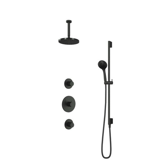 Hotbath Cobber IBS20 Inbouw Doucheset – 2 stopkranen, 3-standen handdouche en glijstang