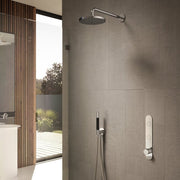 Hotbath Cobber IBS24 Inbouw Doucheset – 2 pushbuttons, verticale bediening plafondbuis en glijstang - diverse afmetingen