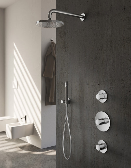 Hotbath Buddy IBS1 thermostatische inbouw doucheset met 2 stopkranen