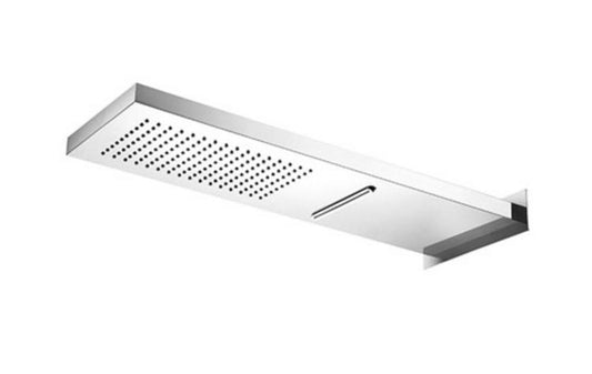 Hotbath Mate Opbouw hoofddouche wandmodel met cascade