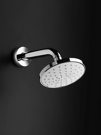 Hotbath Mate Hoofddouche rond ø13 cm inclusief wandarm