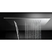 Hotbath Mate M142 inbouw hoofddouche vierkant 50x50 cm